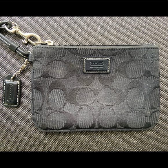 Coach Corner Zip Wristlet - Picture 2 of 9
